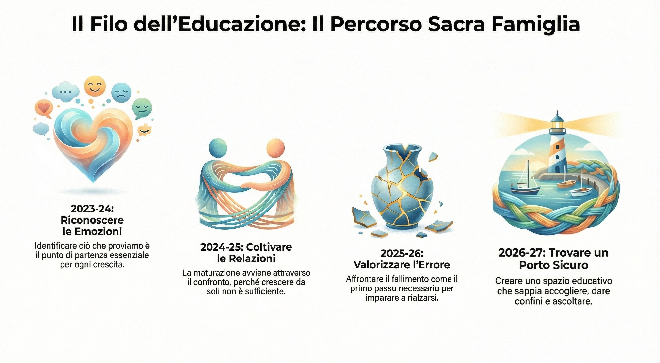 Il Filo dell'Educazione: Il Percorso Sacra Famiglia